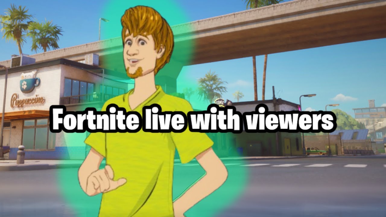 🔴Shaggy Plays Fortnite W/Viewers