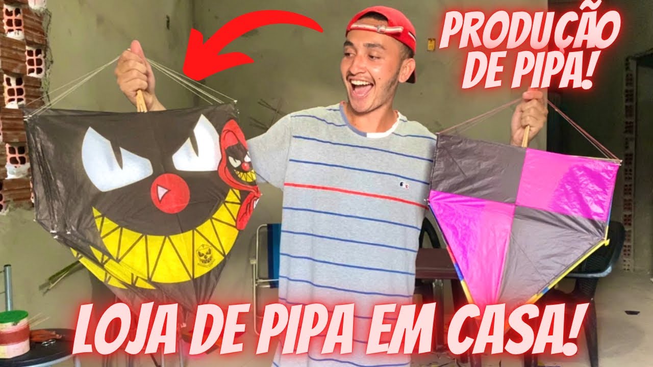 COMO FAZER PIPA EM CASA MUITO FÁCIL PASSO A PASSO/-como fazer pipa fácil!!!