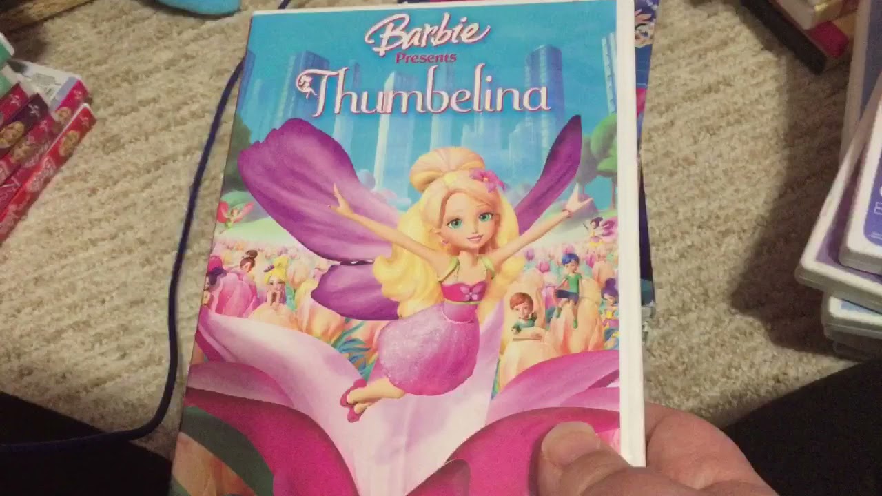 Showcasing every single one of my Barbie movies
