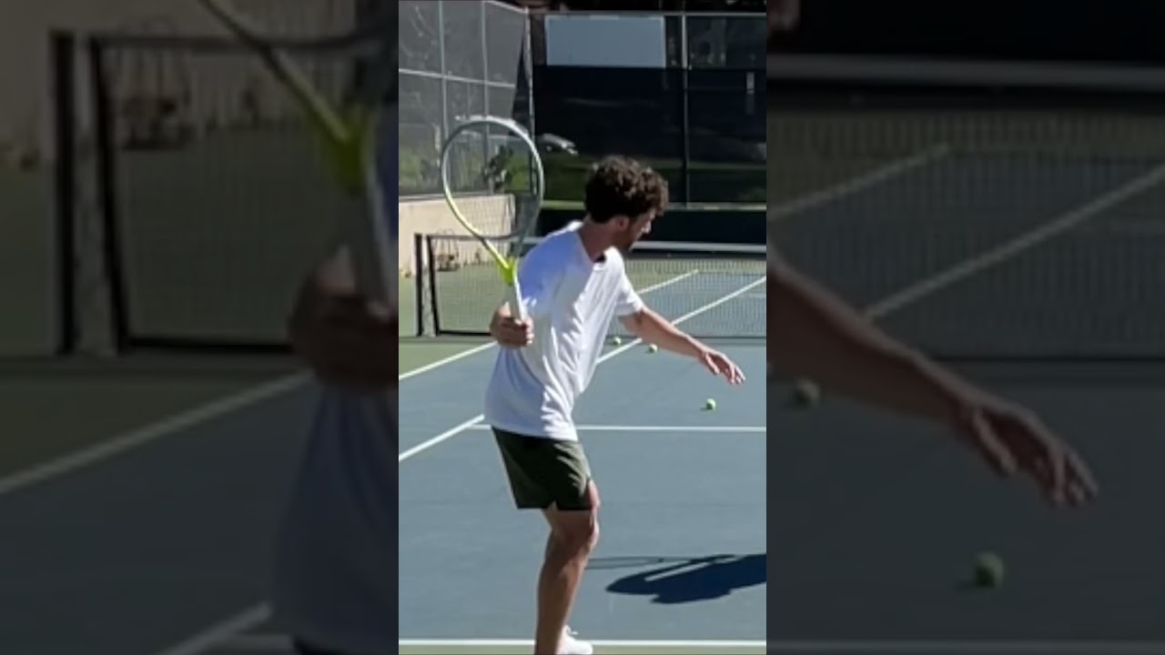 More racket speed = more power. Trying is irrelevant. #tennis. With @Winners-Only