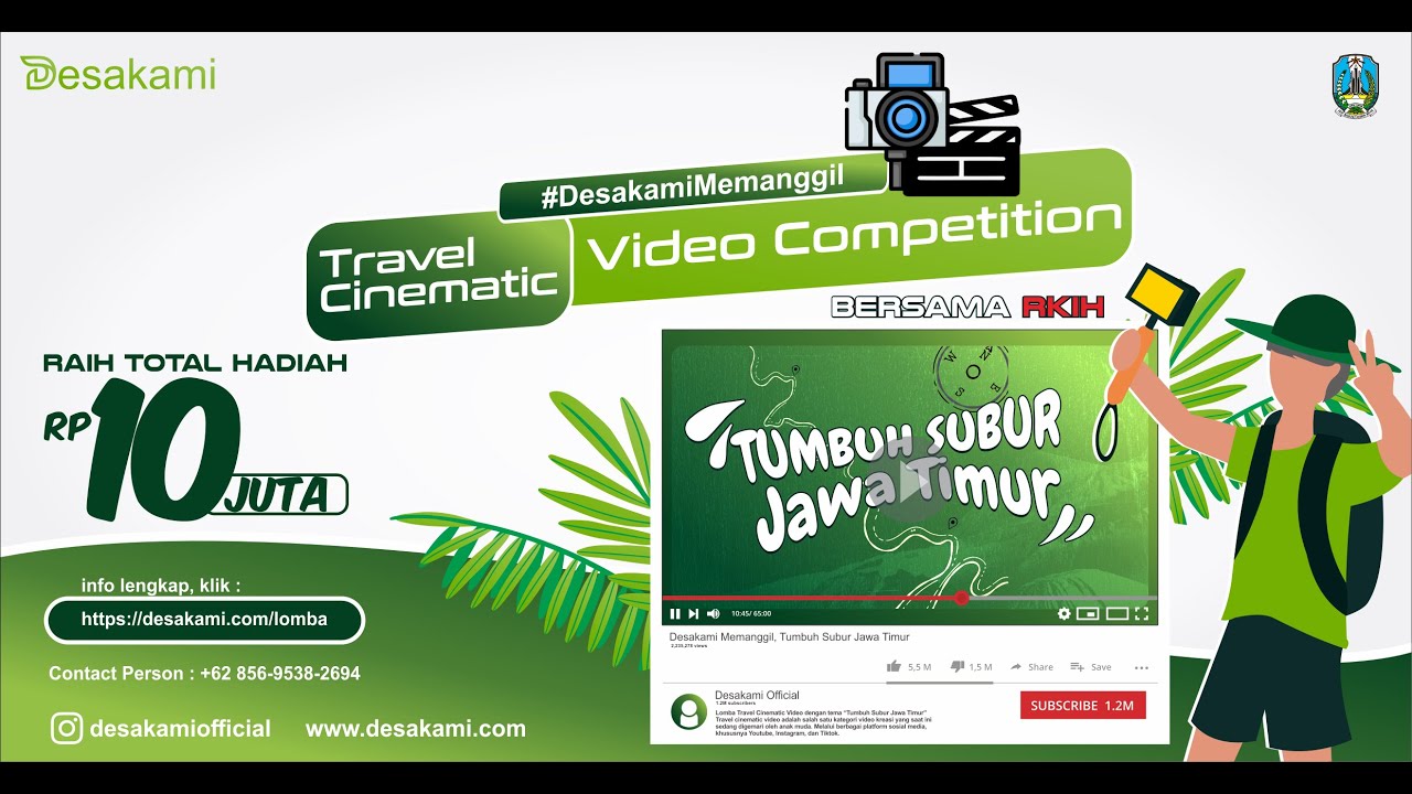 Travel Cinematic Video #TumbuhSuburJawaTimur Explore Jawa Timur