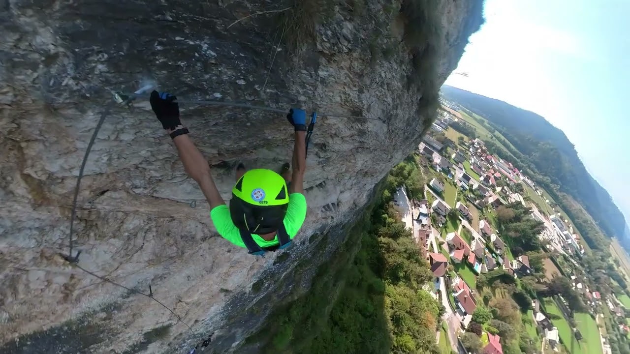 via Ferata - GRIFFEN plezanje na čas (Ferrata GRIFFEN time climbing)