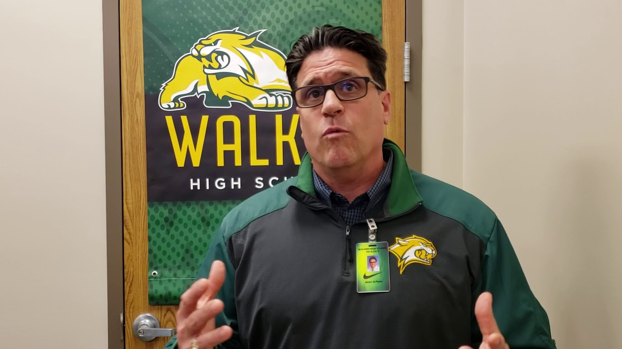 Walker High School principal Jason St  Pierre