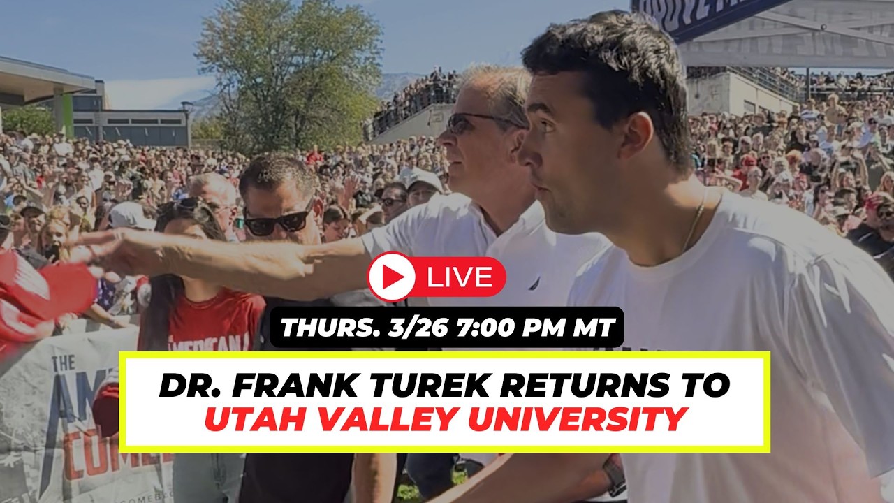 Hvorfor lot Gud Charlie Kirk d&oslash;? Frank Turek vender tilbake til UVU