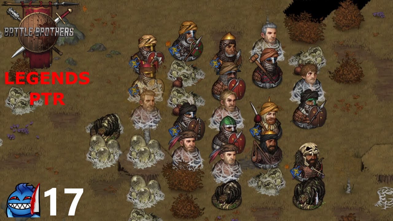 Battle Brothers Legends PTR Mod - The Potentials - Ep 17 Into the Nest!
