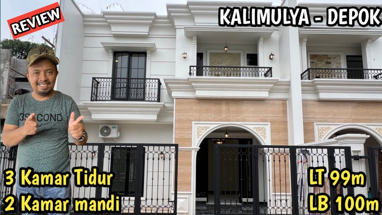 Rumah mewah dekat kantor DPRD kota Depok || Kalimulya Cilodong || Gratis biaya lain nya