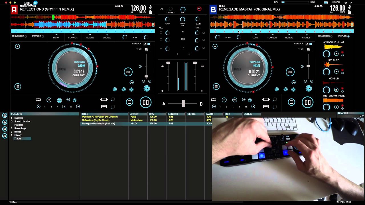 HERCULES DJ COMPACT - LIVE DEMO PERFORMANCE