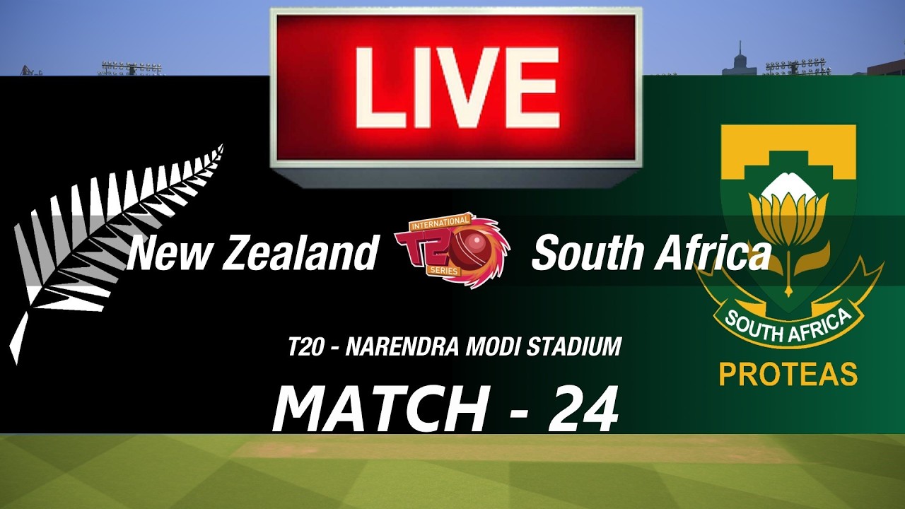 🛑LIVE- NEW ZEALAND vs SOUTH AFRICA🛑T20 WORLD CUP 2026🛑NZ vs SA🛑CRICKET 26 GAME🛑LIVE MATCH STREAMING🏏