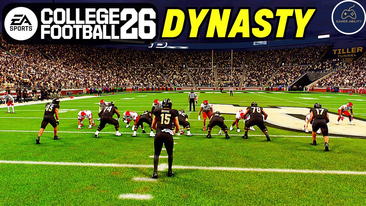 College Football 26 Dynasty Mode Part 8! Purdue vs Rutgers!