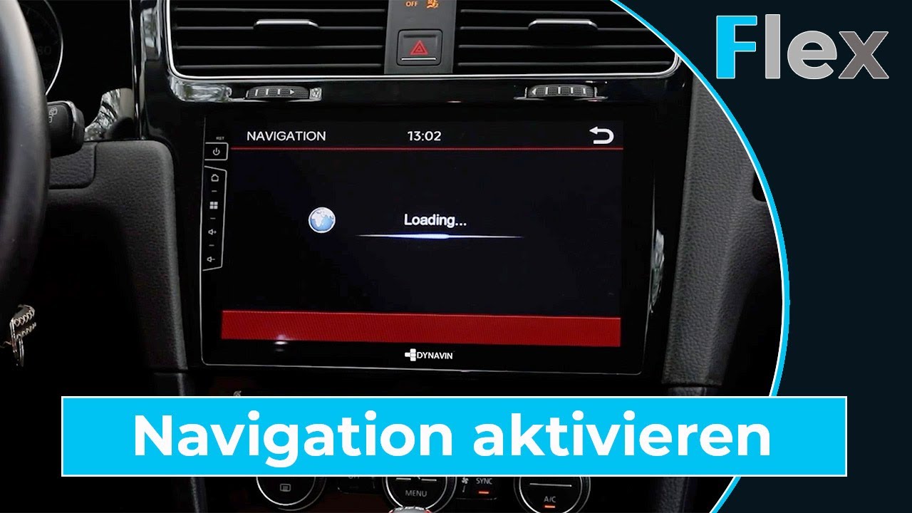 Navigationssoftware nach dem Kauf aktivieren bei Dynavin Flex Plattform