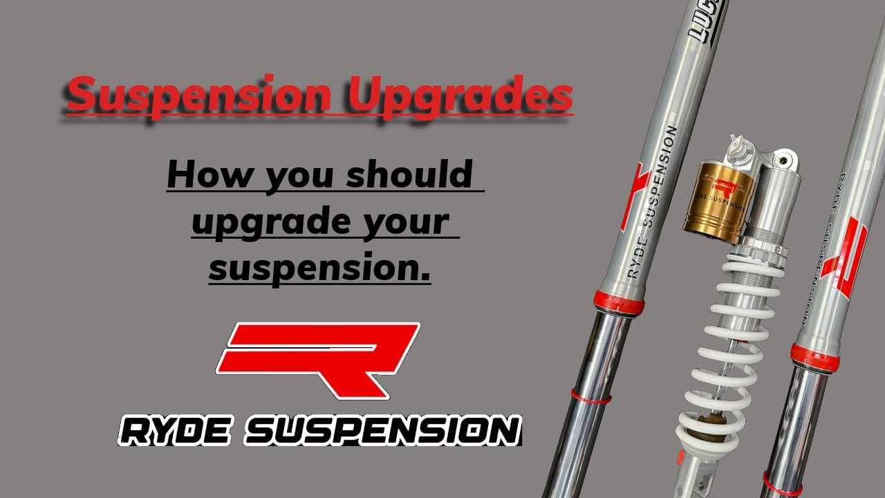 Steps to upgrading your suspension