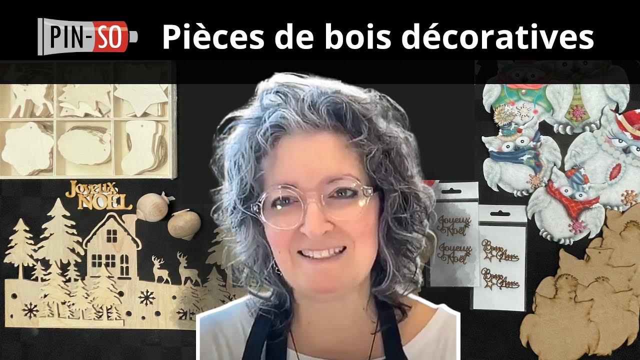 Pièces de bois décoratives avec Josée Cloutier