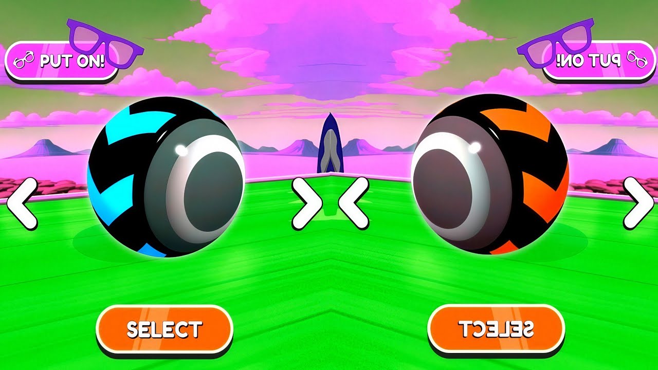 🔴🏁Sky Rolling Ball 3D Vs Reversed Gameplay SpeedRun Max Level 399