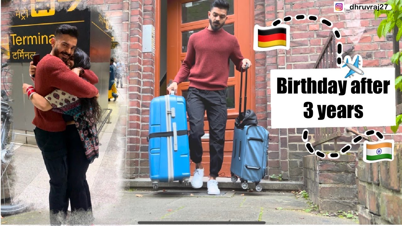 Birthday after 3 years 🇮🇳 | Hoping to get my wife along 🇩🇪