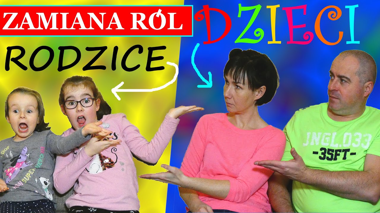 ZAMIANA RÓL. RODZICE SĄ DZIEĆMI. Challenge 24h #fikimikiagatkiimoniki