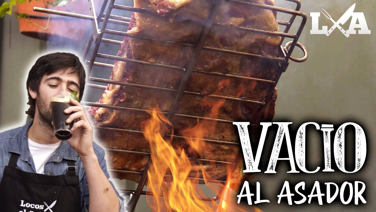 Vacío al Asador acompañado por el Fernet Perfecto | Receta de Locos X el Asado