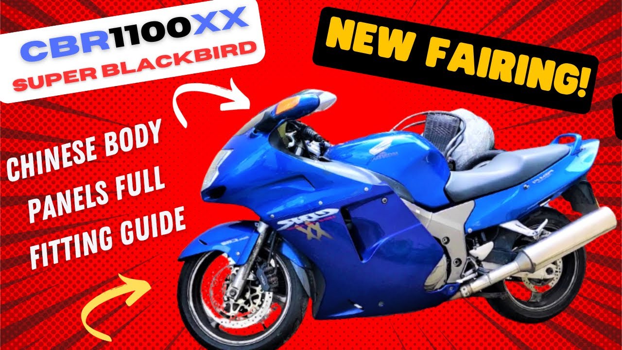 Honda Super Blackbird CBR 1100 XX: обзор и руководство по установке бюджетного обтекателя — наско...