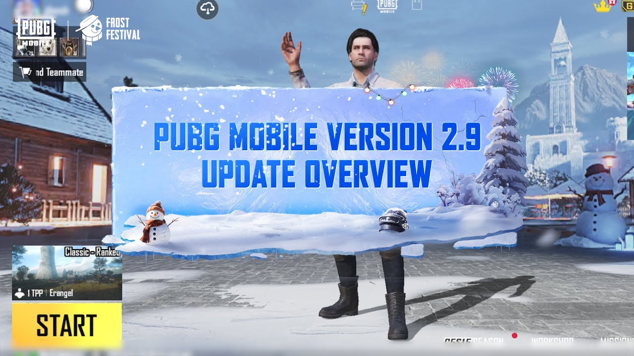 PUBG MOBILE | Version 2.9 Updates Preview