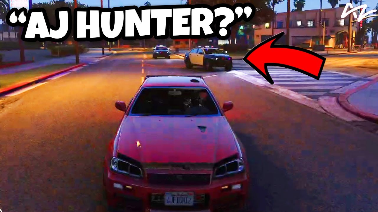 Тони ввязывается в полицейскую погоню за Эй Джей Хантером! | GTA 5 RP NoPixel