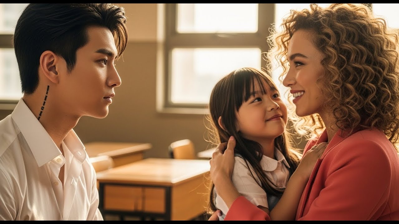 Lonely Korean Mafia Boss Vowed Never to Love — Then Met His Daughter’s New Black Teacher...