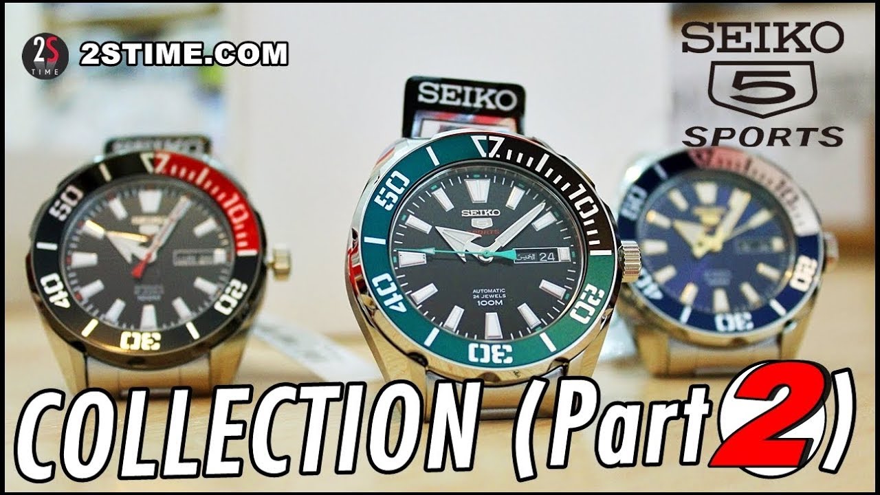 SEIKO 5 Sports SRPC COLLECTION - The Best Sport Watch Under 250€ [Part 2]