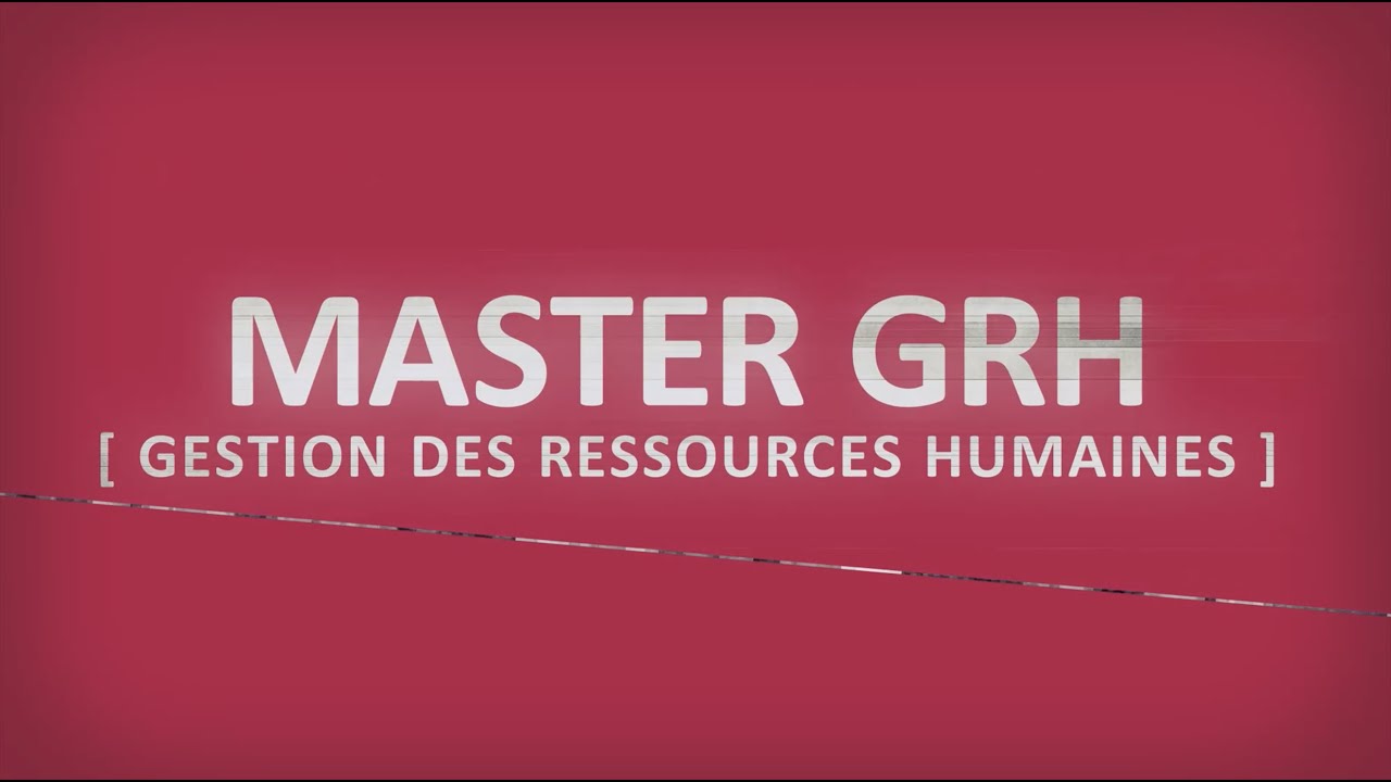 Présentation du Master Gestion des Ressources Humaines de l'IAE DIJON