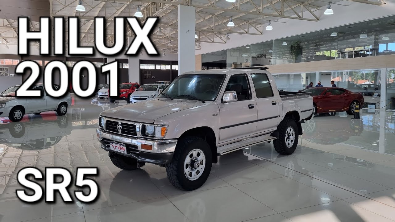 Hilux diesel SR5 2001! Entenda o caso da hilux quadradinha!