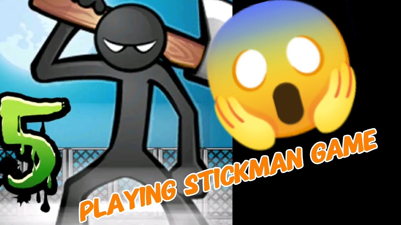 Playing Stickman game#trending #video#viral