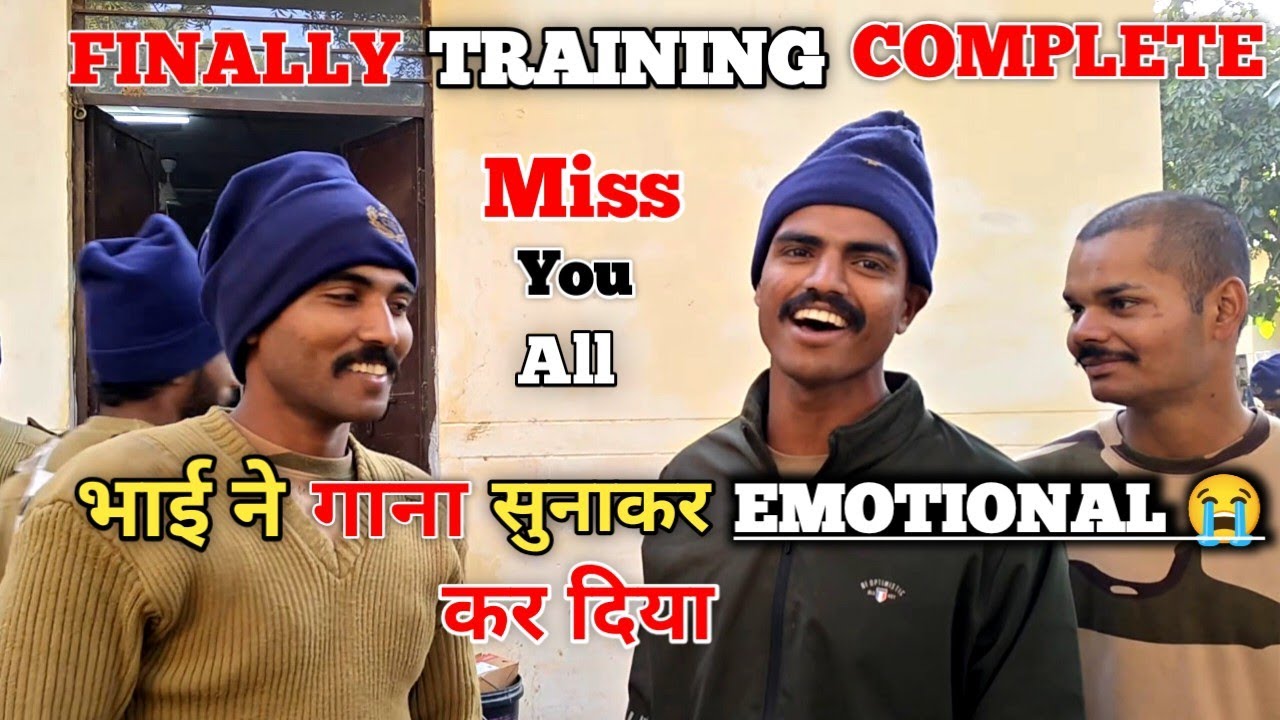 11 months ki mehnat rang layi finally training complete bye bye RTC Miss you all 😭