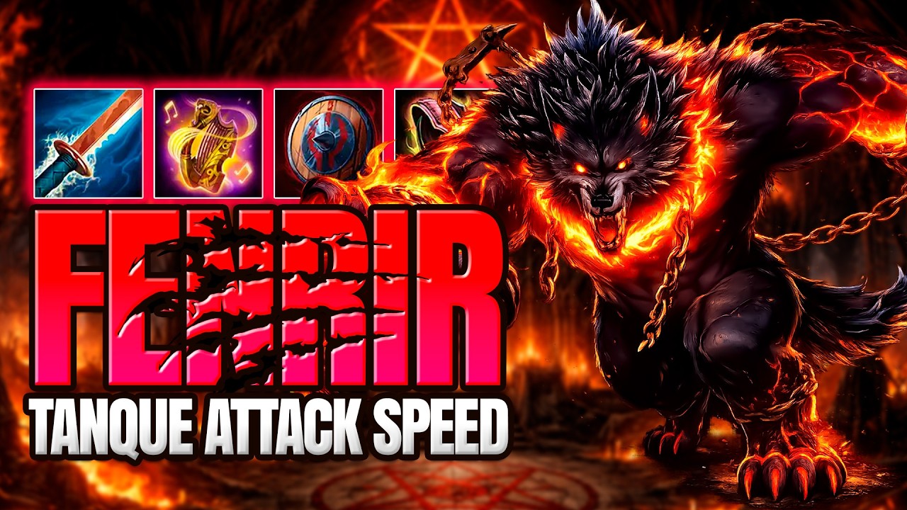 FENRIR A BUILD ATTACK SPEED TANQUE ES UN DEMONIO