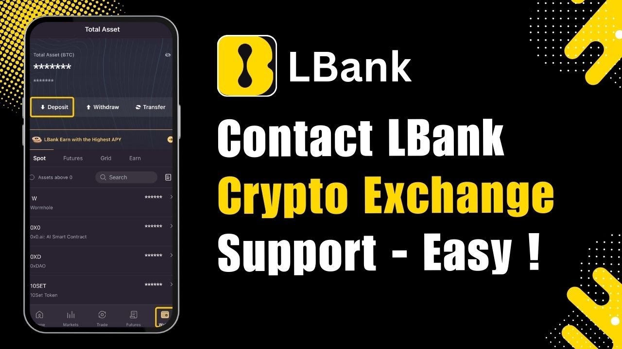 How to Contact LBANK Crypto Exchange Support | Crypto App !