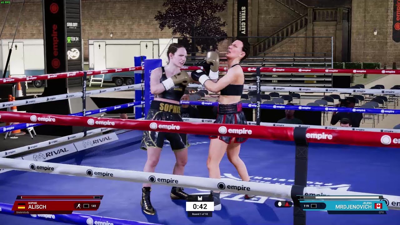 Undisputed(PRIZE FIGHTS)SOPHIE ALISCH vs JELENA MRDJENOVICH