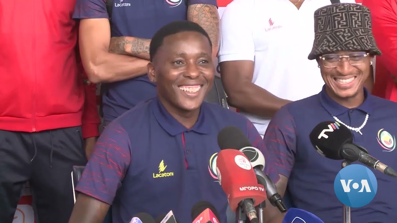CAN 2023: Mambas recebidos com muito calor em Maputo