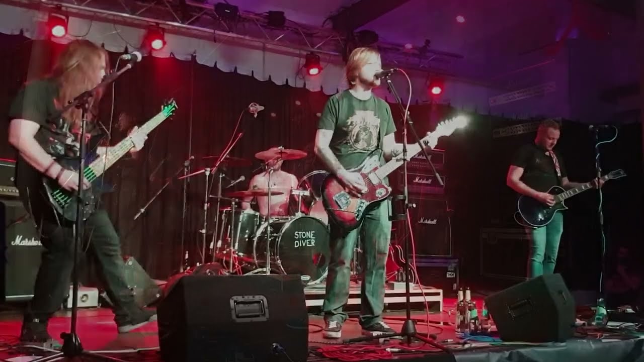 STONEDIVER - Frustration - Live @ Rock im Schlachthof 04.03.2023