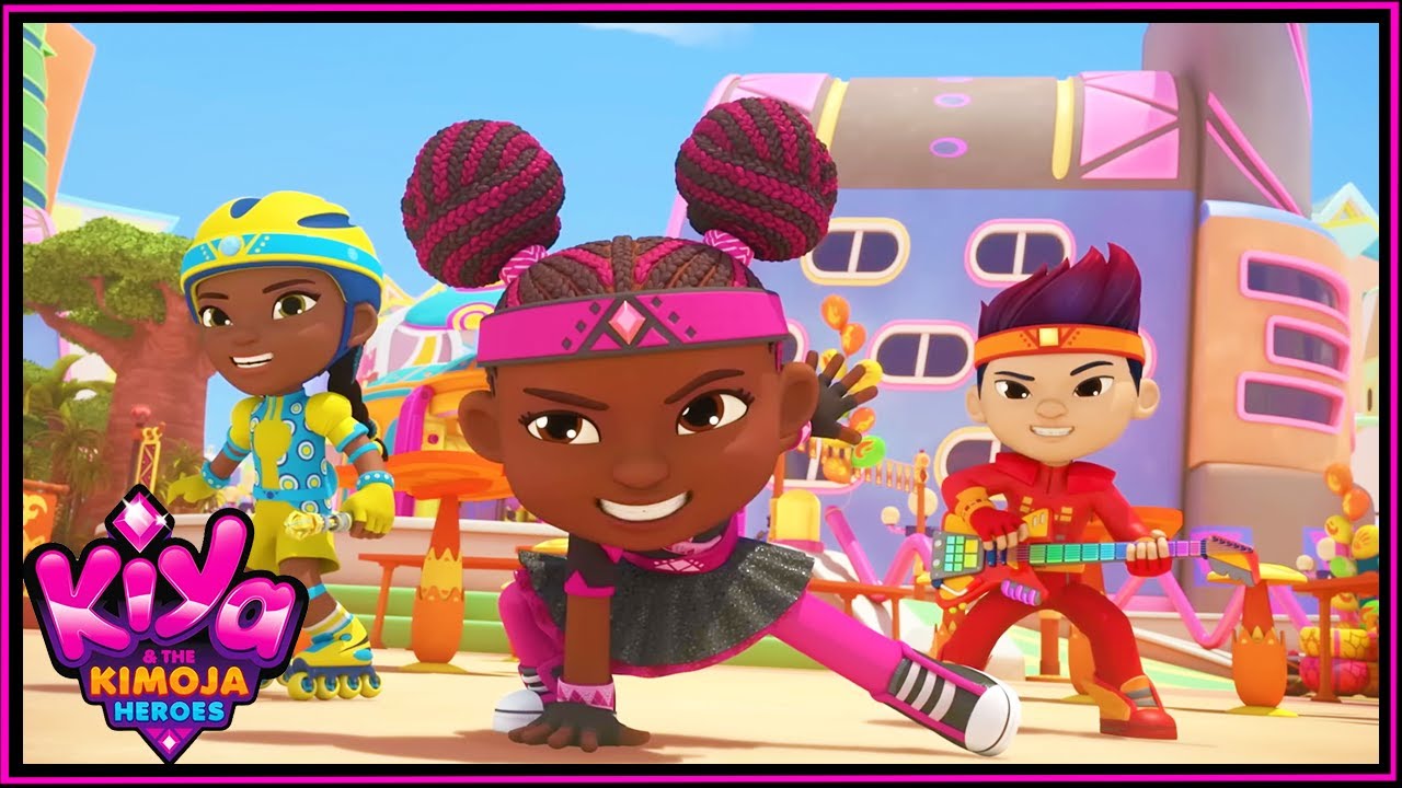 Kiya Steals The Spotlight (Compilation) | Kiya & the Kimoja Heroes | Cartoons For Kids