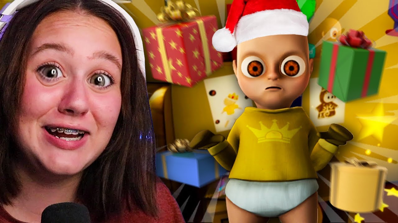 НЯНЯ ЗА ЖУТКИМ РЕБЕНКОМ В ЖЕЛТОМ!! (Рождественское обновление) 🎅👶🔪