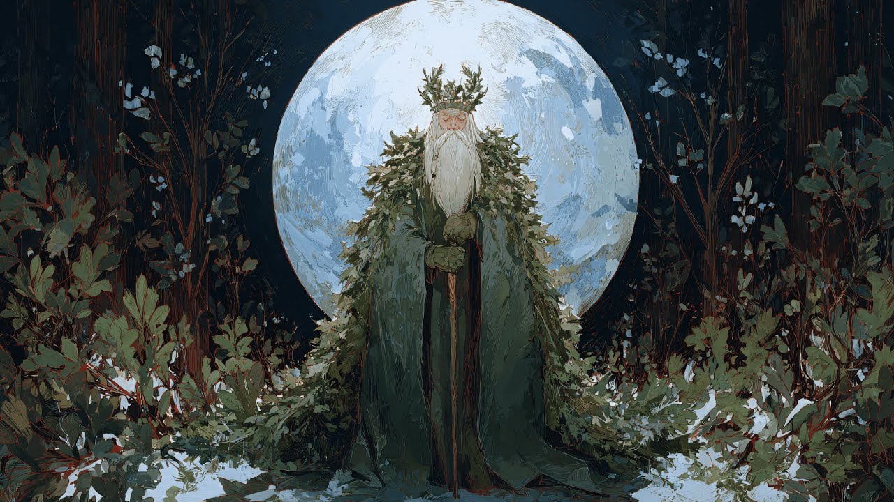 The Old King and the Moon - Soothing Celtic Music for the Winter Solstice