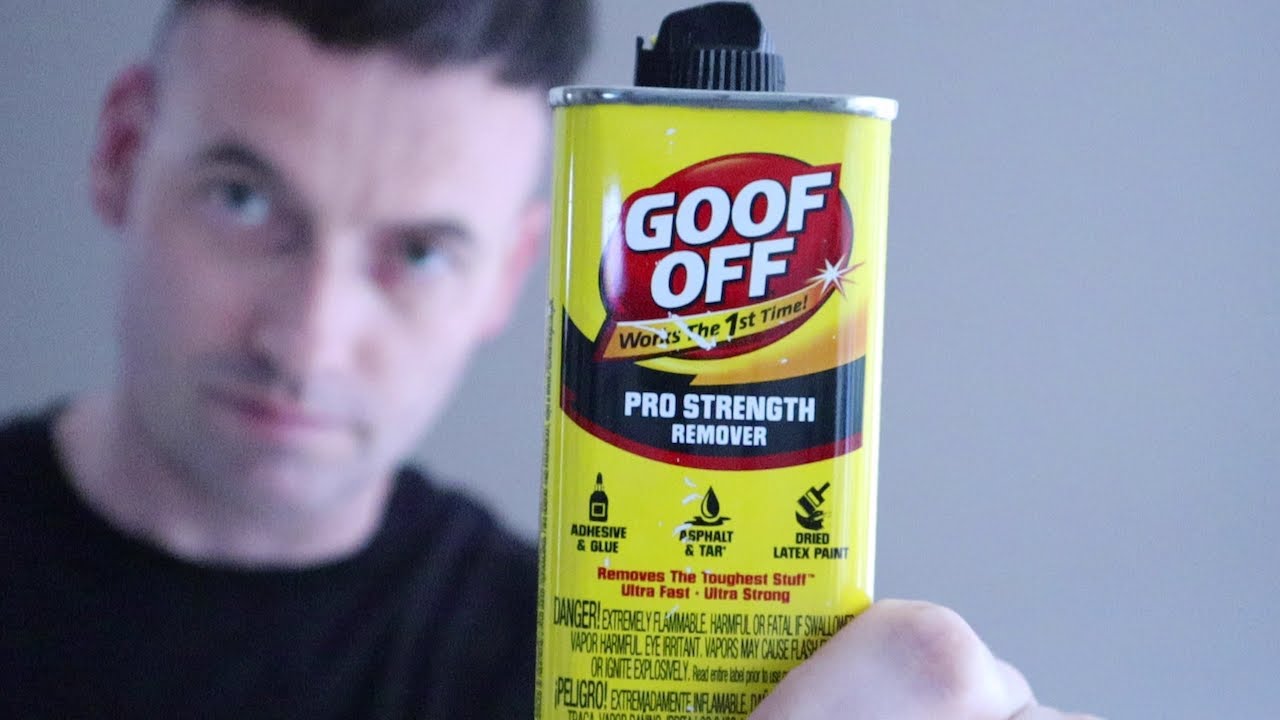 Как удалить суперклей и другие клеевые материалы. Обзор Goof Off.