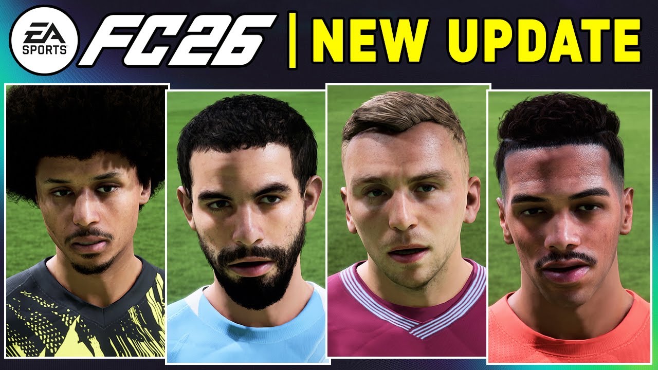 EA FC 26 NEWS | ALL 21 NEW REAL FACES IN TITLE UPDATE v1.3.0 ✅