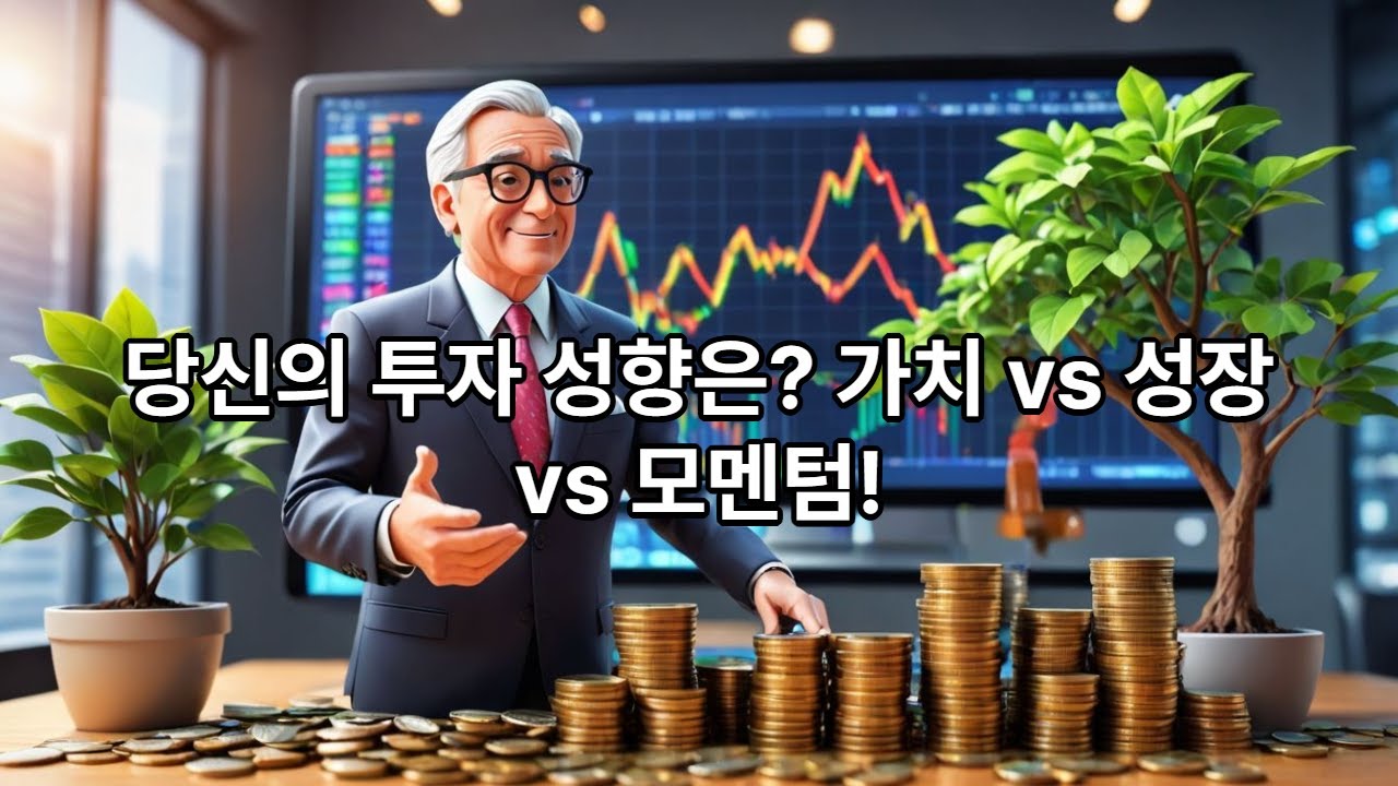 📈 가치투자 vs 성장투자 vs 모멘텀투자 &mdash; 주식 투자 스타일 3대장 완전정복!