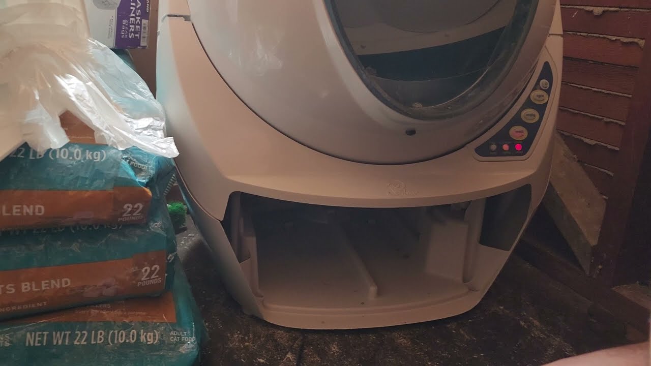 Litter Robot 3 Blinking/flashing Blue Yellow Red