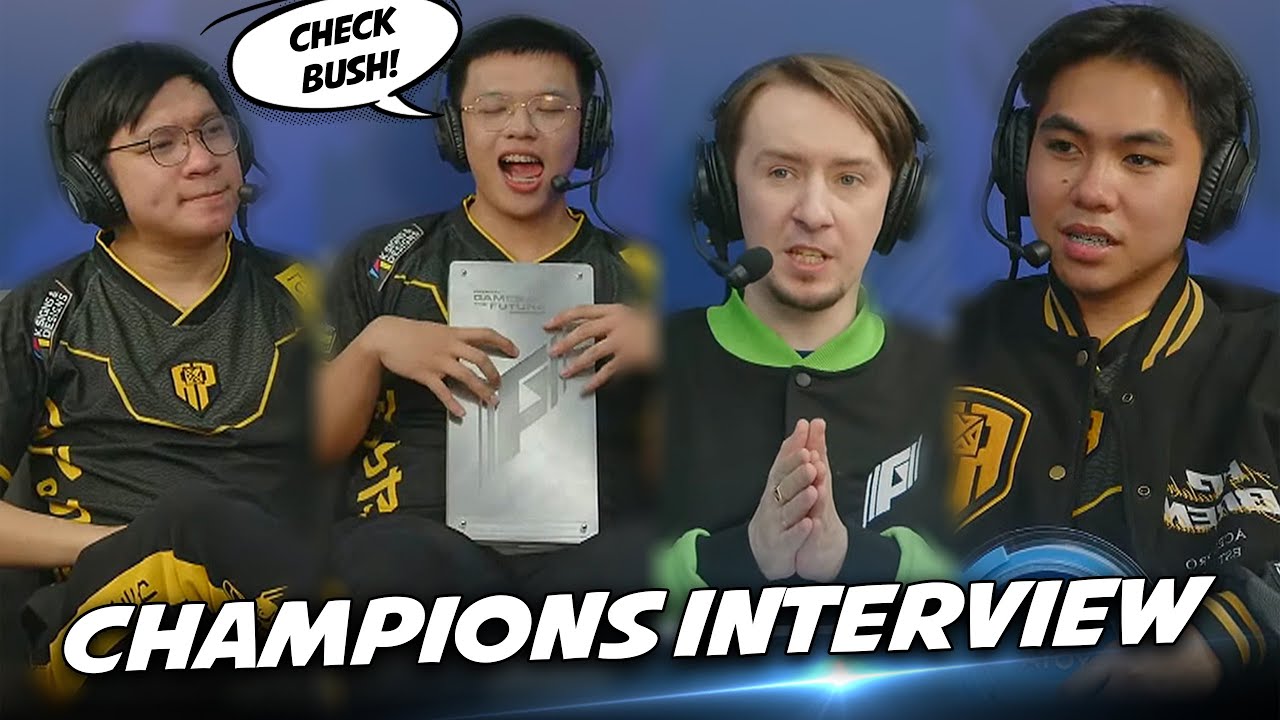 AP. BREN FULL INTERVIEW AFTER WINNING GAMES of THE FUTURE CHAMPIONSHIP . . . 😮