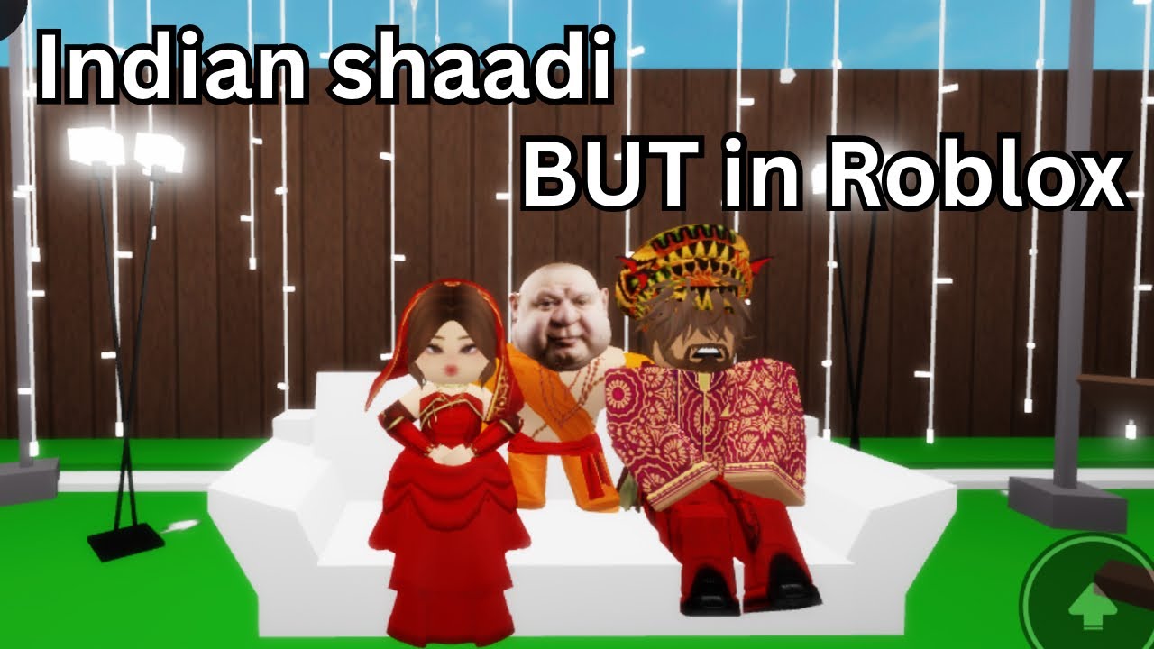 Indian shaadi BUT in Roblox!!! | extreme funny 😭🇮🇳❤️