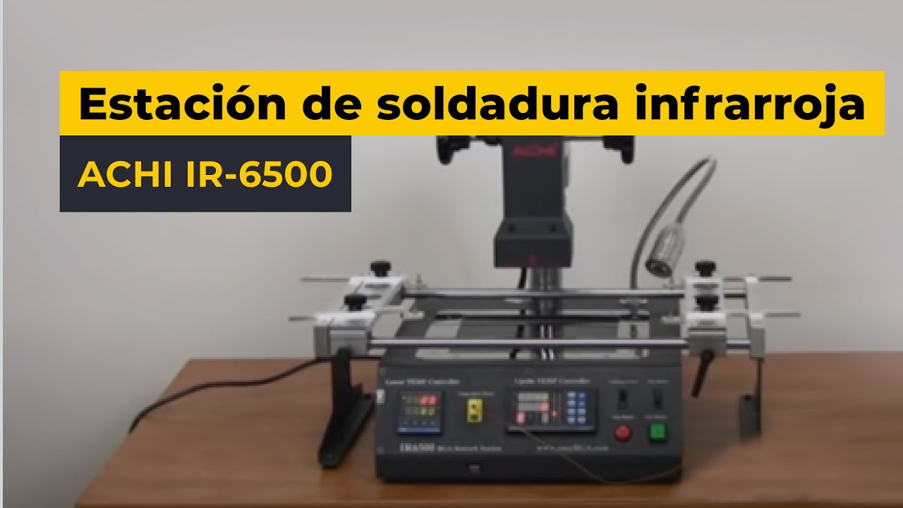 Estación de soldadura infrarroja ACHI IR-6500