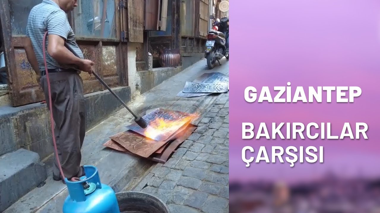Gaziantep Bakırcılar Çarşısı / DJI 4K Çekim