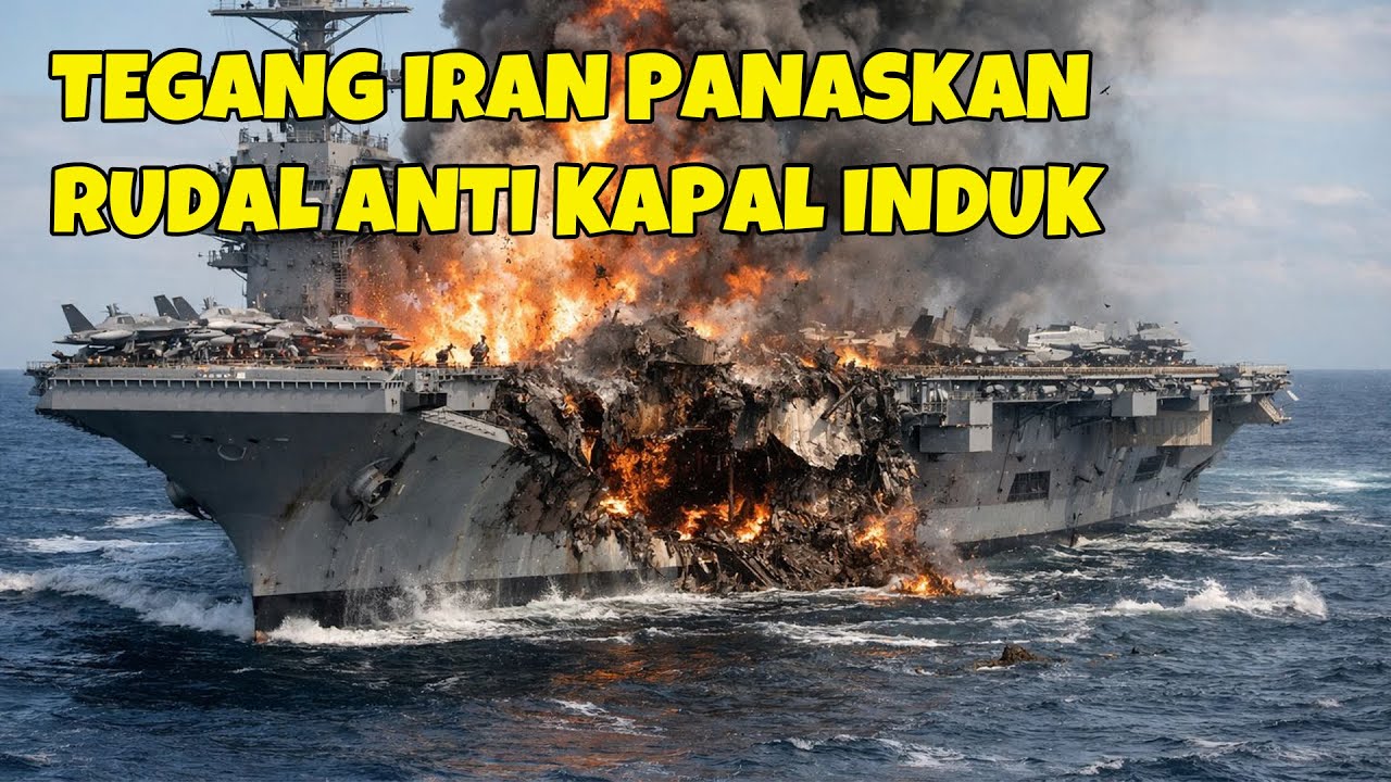 ULTIMATUM IRAN SIAPKAN  RUDAL PENGHANCUR KAPAL HYPERSONIC BIDIK USS GERALD FORD