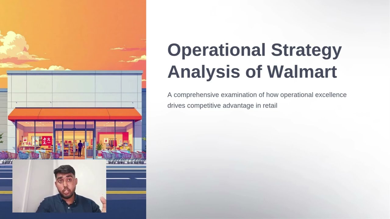 Operational Strategy Analysis of Walmart &ndash; Operations Strategy