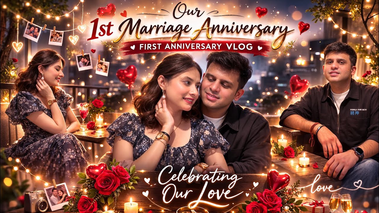 Our 1st marriage Anniversary vlog #sana