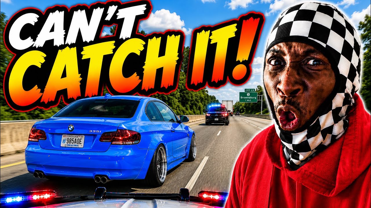 Tuned BMW 335i Gaps Florida Police at 150+ MPH! (Insane Chase)