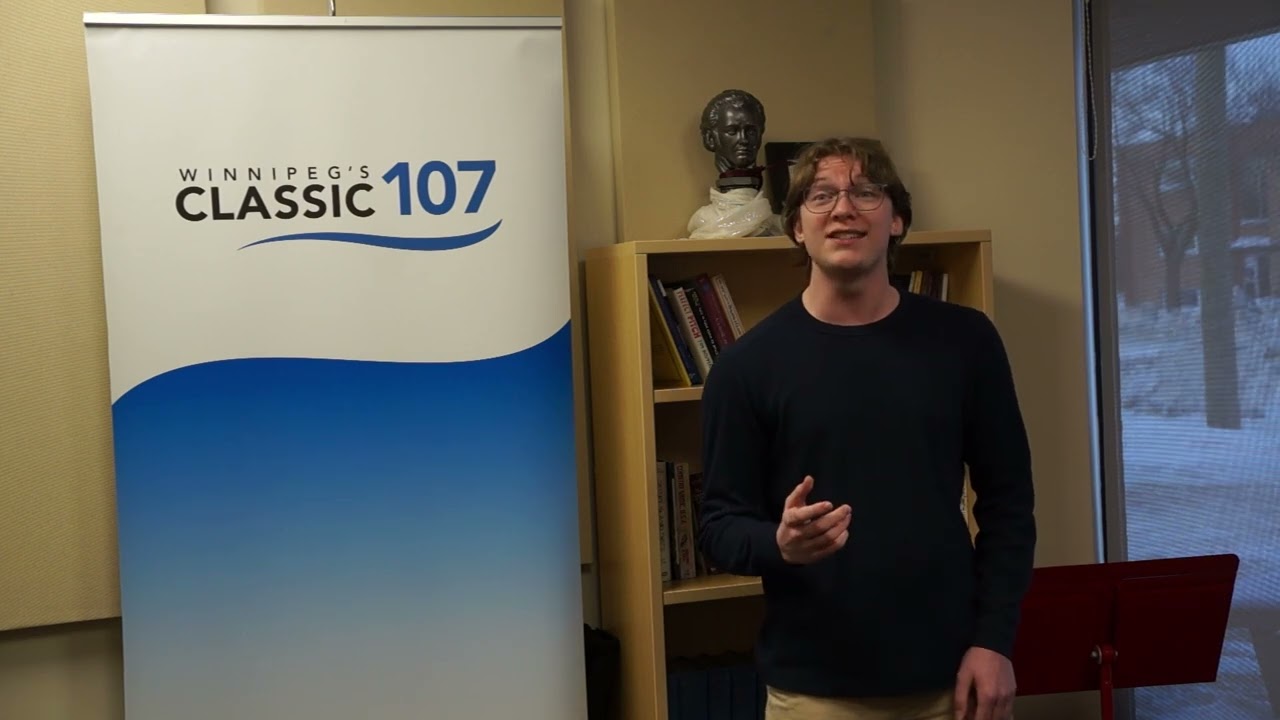 107 LIVE! // Baritone Henry Sigurdson performs Brahms' 'Verrat'